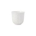 Gien Petits Choux espresso goblet, white