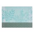 Le Jacquard Francais Jardin d'Eden placemat, turquoise