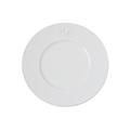 KPM Arkadia dessert plate, white, medallion wave rider