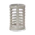 Riviere Outdoor hurricane lamp, small, grey
