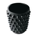 Lalique Mossi XXL vase, h 31 cm, black