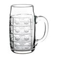 Theresienthal Joseph beer tankard, lense- and V-cut