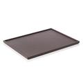 Giobagnara Arcobaleno rectangular tray, 44,5 x 35 cm, smoke