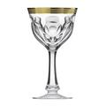 Moser Lady Hamilton Gold white wine glass