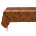 Le Jacquard Francais Voliere table cloth, blue-orange, 175 x 175 cm