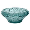 Lalique Caldera bowl, Persepolis blue
