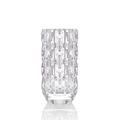 Baccarat Louxor round vase, clear, H 15 cm