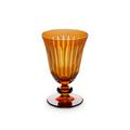 L'Objet Prism wine glasses, set of 4, amber