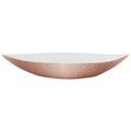 Raynaud Minéral Irisé Copper spindle bowl, XL