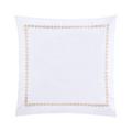 Christian Fischbacher Cadena pillow case, beige-gold (217), 65 x 65 cm