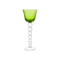 Saint-Louis Bubbles hock glass, chartreuse