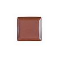 Jaune de Chrome Granite Rouge quadratischer Teller, 12 x 12 cm