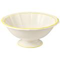 Gien Filets Jaune Citron salad bowl