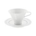 Hering Berlin Velvet Kaffee-/Teetasse mit Unterteller Soda