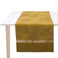 Le Jacquard Francais Tischläufer Souveraine, gold, 50 x 150 cm