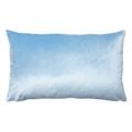 Iosis Kissenbezug Berlingot (ohne Füllung), rechteckig, himmelblau