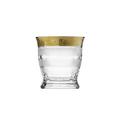 Moser Splendid Gold double old fashioned tumbler