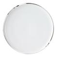 Sieger by Fürstenberg Treasure Platinum dinner plate, coup-shaped