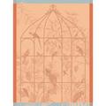 Le Jacquard Francais Sonate tea towel, orange