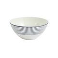 Wedgwood Gio Pinstripe White salad/cereal bowl