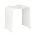 Decor Walther Wave shower stool, white