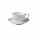 Royal Copenhagen White Fluted tea cup and saucer