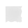 La Gallina Matta Angelina napkin, white/white