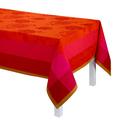 Le Jacquard Francais Parfums de Bagatelle table cloth, nasturtium, 175 x 175 cm