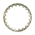 Haviland Rêves du Nil Gold dinner plate with slim rim, Edition 2026