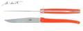 Forge de Laguiole Steakmesser Jean-Michel Wilmotte, rot, 2er-Set
