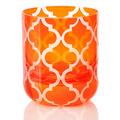 Artel Teelichthalter Arabesque, blutorange
