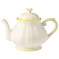 Gien Filets Jaune Citron teapot