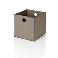 Giobagnara Marea storage basket, small, mud