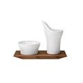 Hering Berlin Pulse set of 2 breakfast-/antipasti dishes on tray