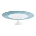 Raynaud Italian Renaissance Sky Blue petits fours stand, large