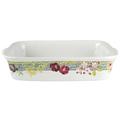 Gien Millefleurs rectangular baking dish