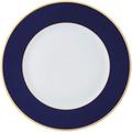 Augarten Wien Colors of Augarten presentation plate, cobalt blue with gold rim