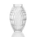 Lalique Plumes vase, H 26,5 cm, clear