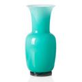 Venini Opalino vase, h 42 cm, mint green