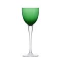 Saint-Louis Amadeus hock glass, green