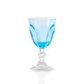 Mario Luca Giusti Dolce Vita acrylic wine glass, turquoise