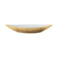 Raynaud Minéral Irisé Gold Schale L, spindelförmig