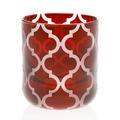Artel Teelichthalter Arabesque, rot