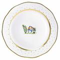 Herend Forains d'Orient presentation plate, motif 1