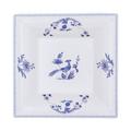 Gien Paradis Bleu deep square bowl
