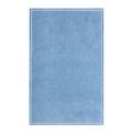 Yves Delorme Duetto bath sheet, pastel blue with white border