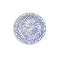 Gien Oiseau Bleu Brotteller, 4er-Set