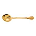 Christofle Marly salad serving spoon, silverplated, gilded