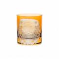 Artel African Safari double old fashioned tumbler, lion in amber