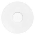 J.L Coquet Bolero White gourmet plate with small centre
